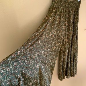 Olive Green Earth Bound Trading Co. June Pants